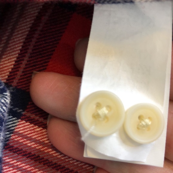 Lucky Brand Mens Red Plaid Flannel Button Up Outdoor Western Size XXL - Picture 9 of 11